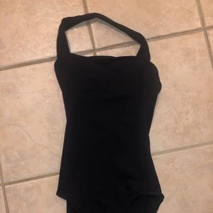 Capezio halter top leotard